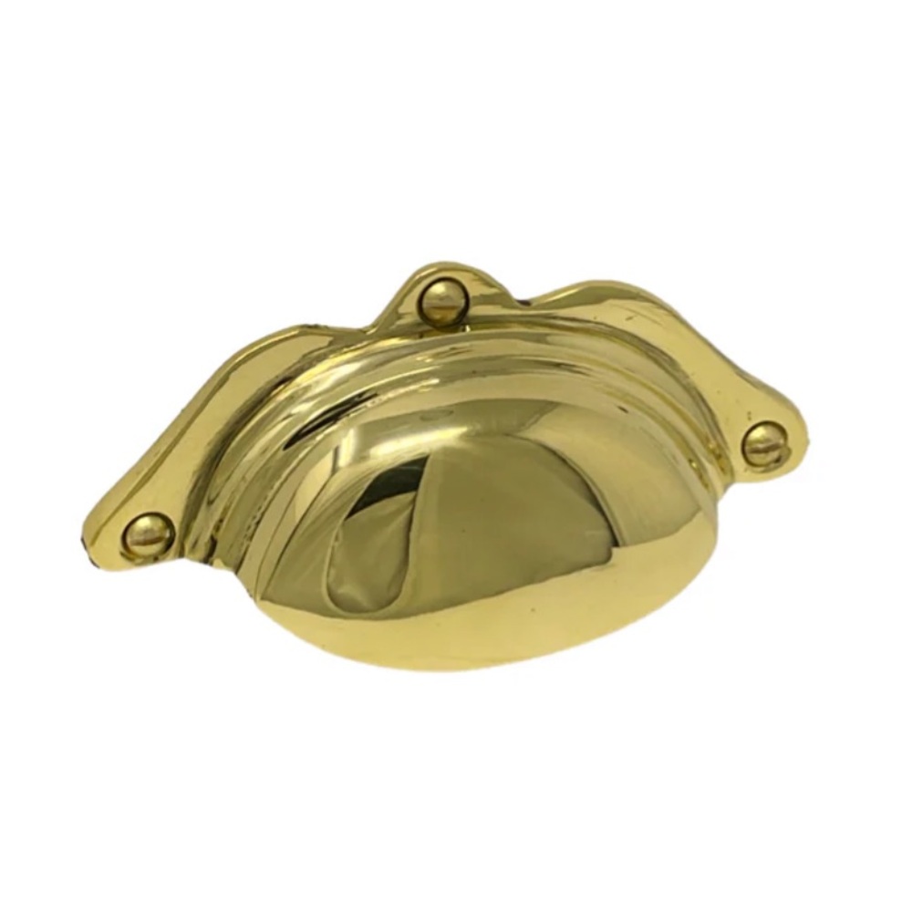 Unlacquered Brass Cabinet Pull